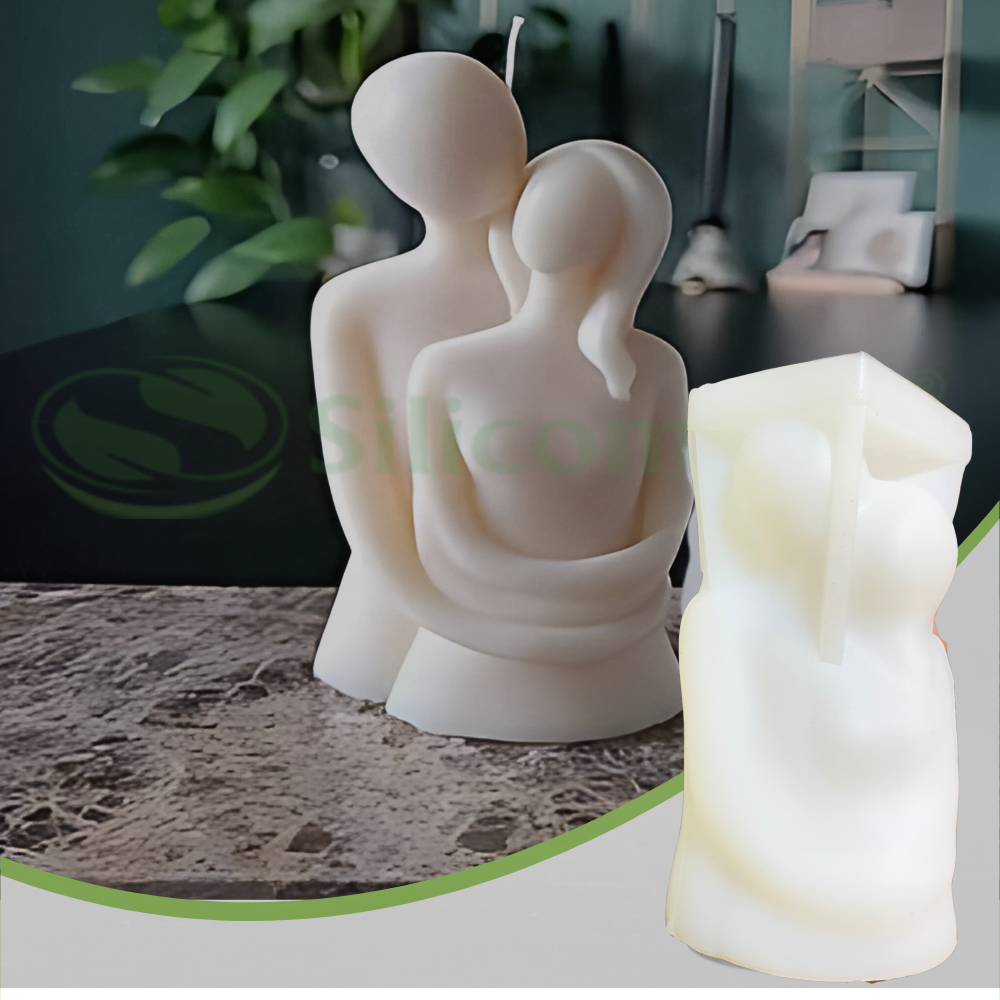SILICOMOLDS - Romantic Couple Candle - CM042